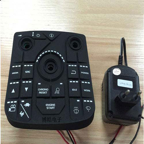 挖掘機(jī)專用硅膠按鍵