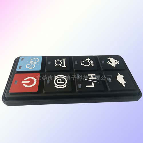 廠家加工生產(chǎn)重型機(jī)械設(shè)備控制硅膠按鍵