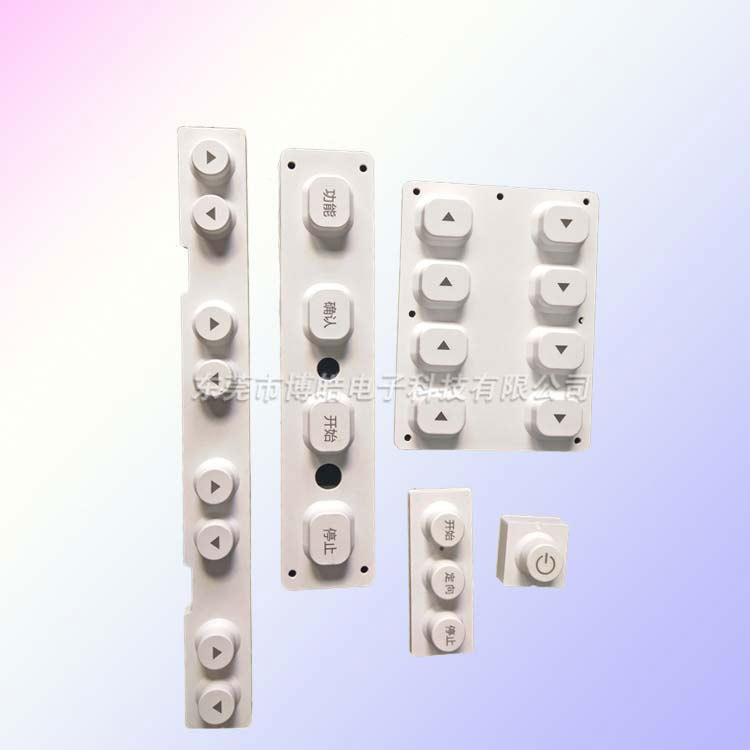 鐳雕透光醫(yī)用硅膠按鍵生產廠家