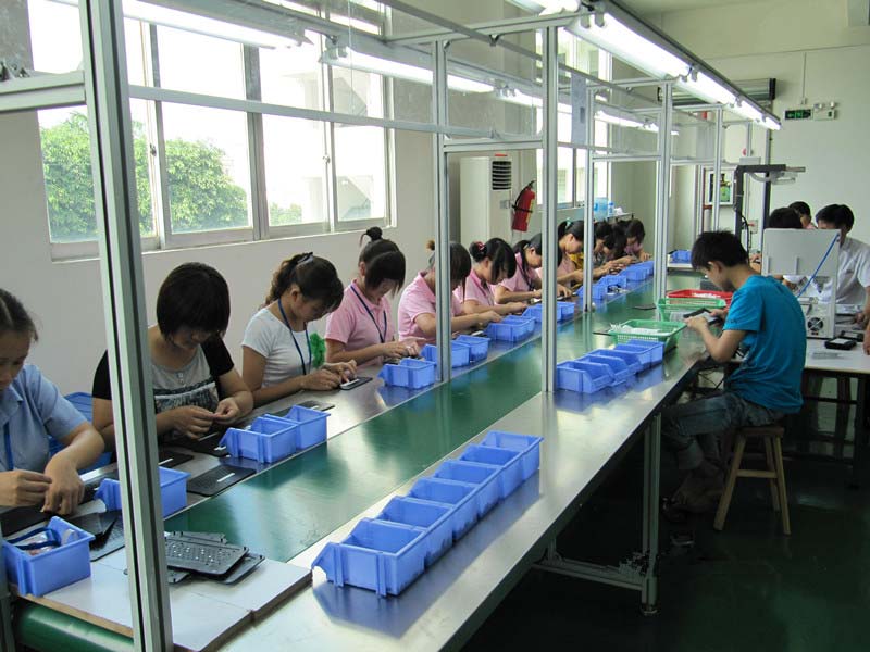 硅膠制品廠干凈裝配車(chē)間