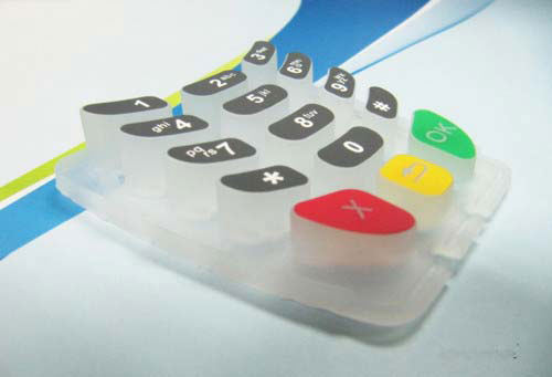 pos機(jī)硅膠按鍵