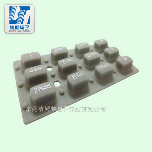 專用在酒店智能電子密碼鎖上的導(dǎo)電硅膠按鍵