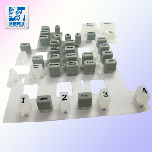 工程機械設(shè)備硅膠按鍵防水耐磨