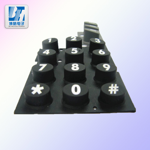 提供收銀臺收款機(jī)純硅膠按鍵pos機(jī)定制