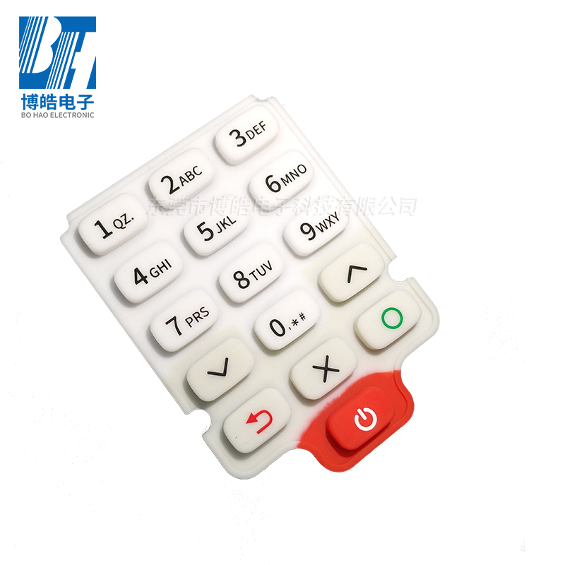 提供手持多功能檢測儀硅膠按鍵來圖來樣開模定制