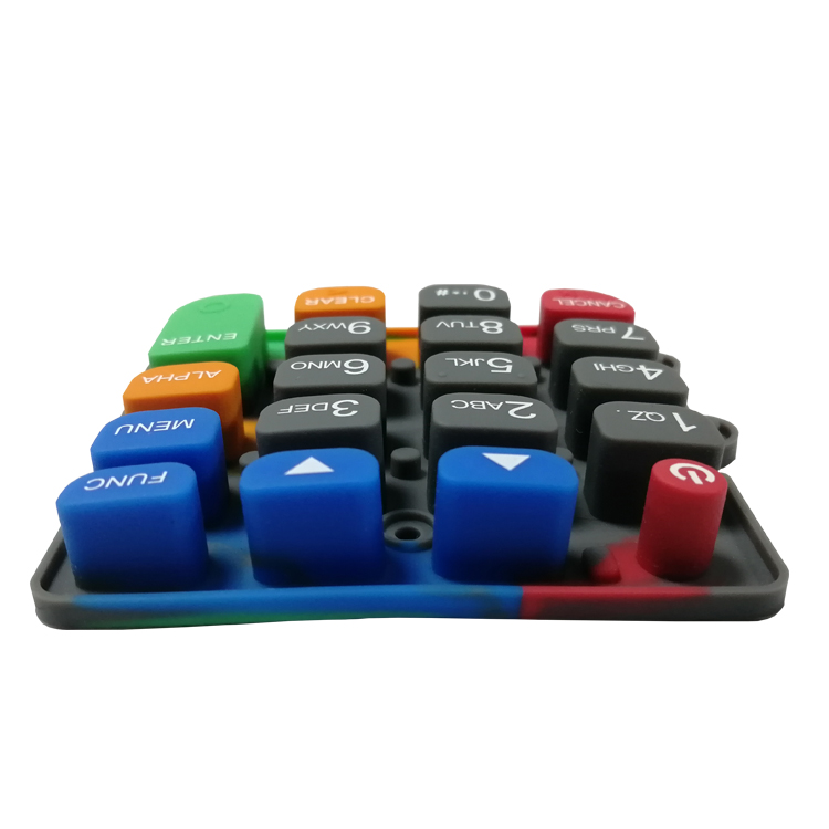 彩色硅膠按鍵